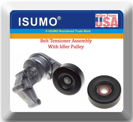 Belt Tensioner Assembly & Idler Pulley Fits: Chevrolet GMC Isuzu L4 2.2L 94-97