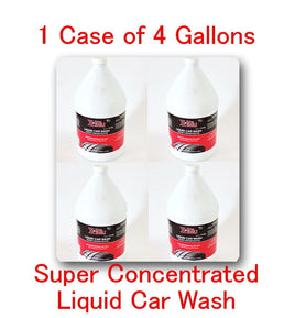 4 Gallons Super Concentrated Liquid Car Wash , Quickly Floats away Dirt , Grease