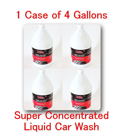 4 Gallons Super Concentrated Liquid Car Wash , Quickly Floats away Dirt , Grease