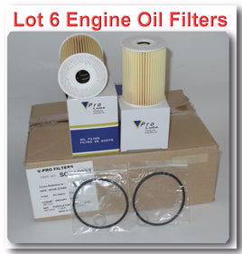 6 x Oil Filter Made In Korea Fits:OEM# 263203CKB0 Genesis Hyundai Kia 15-20 3.8L