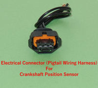 Crankshaft Position Sensor W/Connector Fits: Aveo Aveo5 G3 Wave Saturn Astra