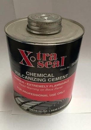 X-Tra Seal Tire Tube Patch Chemical Vulcanizing Cement 32oz (.9436 Liters)