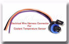 3 Wire Coolant Temperature Sensor Pigtail Harness Connector For Buick Chevrolet 