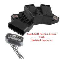 Crankshaft Position Sensor &Electrical EConnector Fits Acura  Honda 2003-2010