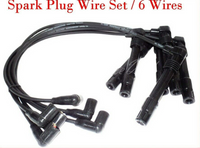 Set of Ignition Coil & Spark Plug wire set Fits : Audi A4 A6 VW Passat V6 2.8L