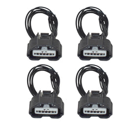 4 x Parking Aid Sensor Connector Rear Fits Kia Optima 2013-2015 L4 2.0L 2.4L