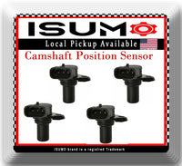 Set 4 Pieces OE Spec Engine Camshaft Position Sensor Fits: Hyundai Kia 2006-2016