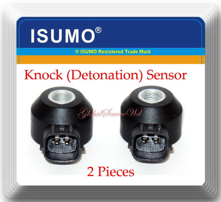 2 Pc Knock Sensor W/Connector Fits  BRZ Forester Impreza R Legacy Outback WRX &