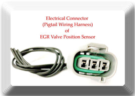 Electrical Connector of EGR Valve Position Sensor VP20 Fits: Lexus ES300 Toyota