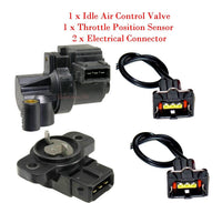 Throttle Position Sensor & Idle Air Control Valve W/ Connector For:Hyundai & Kia