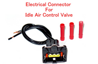 OE Spec Idle Air Control Valve W / Pigtail Electrical Connector Fits: BMW & SAAB