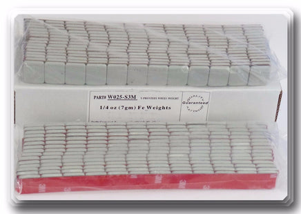 360 Pcs Stick on Self Adhesive Wheel Weights 1/4 0.25 OZ TOTAL 90 OZ RED TAPE