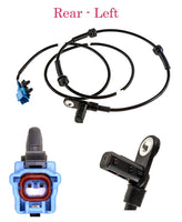 2 xABS Wheel Speed Sensor Rear Left & Right Fits Nissan Quest 2004-2009 3.5L