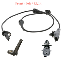 2xABS Wheel Speed Sensor & Connector Front L/R Fits Nissan Kicks Versa 2018-2024