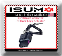Door Lock Actuator Connector Fits: Chrysler Dodge Jeep Ram Volkswagen VW
