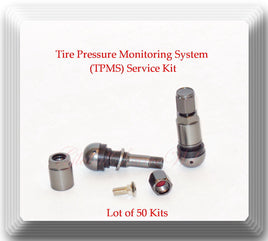 50 Kits Tire Pressure Monitoring System(TPMS)Sensor Service Kit Fits: Audi BMW &