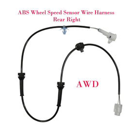 ABS Wheel Speed Sensor Wire Harness - Rear Right Fits Suzuki SX4 2007-2013 AWD
