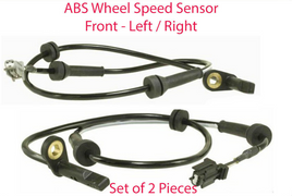 Set 2 ABS Speed Sensor Front Left & Right Fits Nissan Sentra 2007-2012 2.0L 2.5L