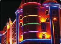 150" FEET LED Rope Lights R+G+Y+B COLORS 1/2" /13MM 1656 LEDs With Accessories
