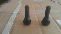 LOT 100 TR 415 Rubber Snap-In Rim Holes 0.625 5/8"  Lenght 1-1/4" Tire Valves