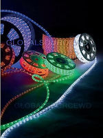 Green Color Rope Led Light 150' Feet 1/2" 13mm W/Accessories Use Indoor/Outdoor