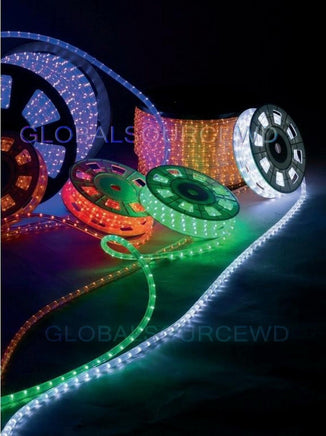 150' FEET LED Rope Lights COOL WHITE COLOR 1/2" /13MM 1656 LEDs With Accessories