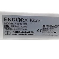 Medivators Endora Endoscope Tracking System Monitor - Model 45040-073