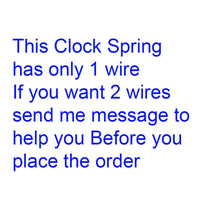25567-EB301 Spiral Cable Clock Spring 1 WIRE For Nissan Navara Pathfinder 05-13