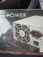 NuPOWER RX-380K 380W ATX12V SATA Connection Computer Power Supply Brand New