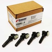 4 x TPMS Programmable Sensor Schrader Automotive 33500 314.9, 315 and 433 MHz