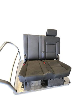 2015 - 2020 Chevy Tahoe GMC Yukon Bench Seat Black Leather Driver side 2nd Row